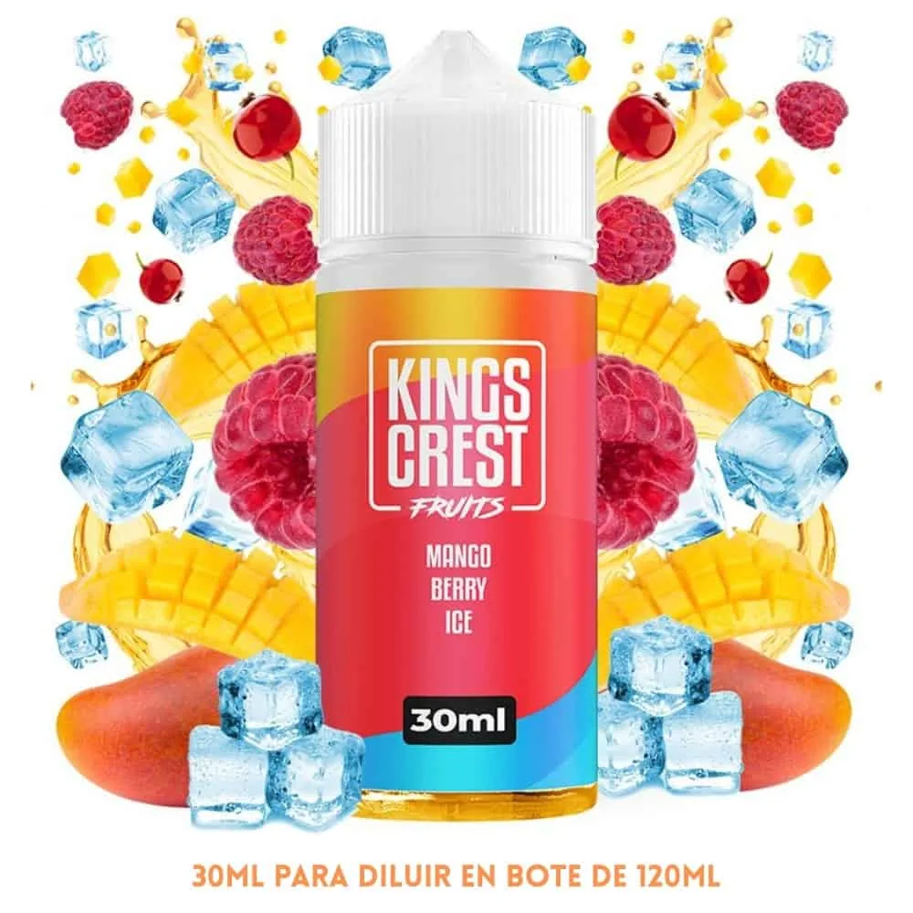 [A30-41-10729] Aroma Kings Crest Mango Berry Ice Longfill 30/120ml