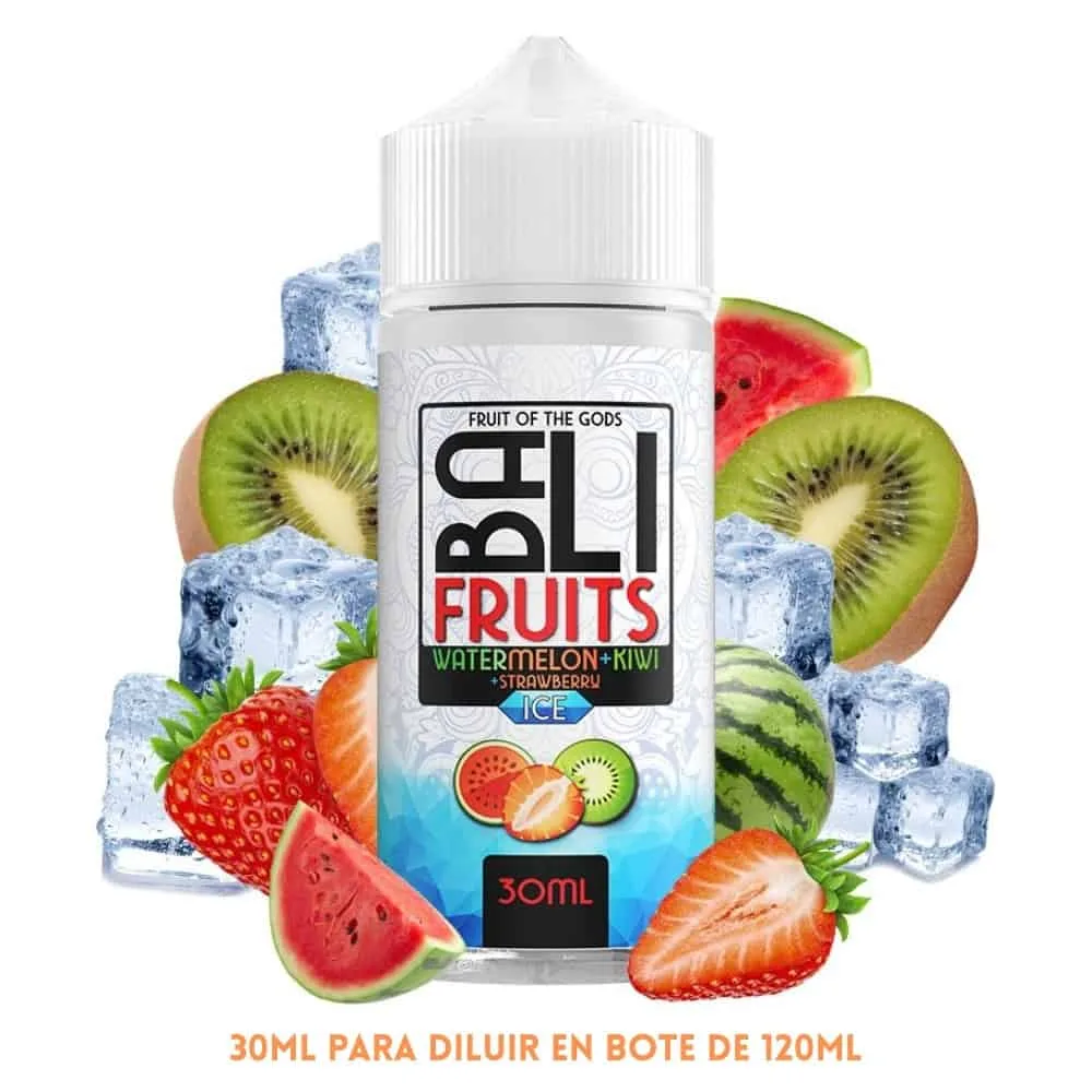 [A30-41-10733] Aroma Bali Fruits Watermelon Kiwi Strawberry Ice Longfill 30/120ml