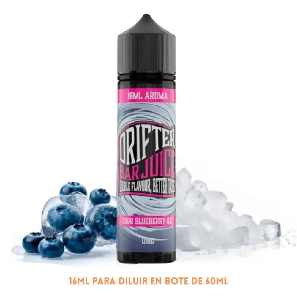 [A16-462-10743] Aroma Drifter Bar Sour Blueberry Ice Longfill 16/60ml