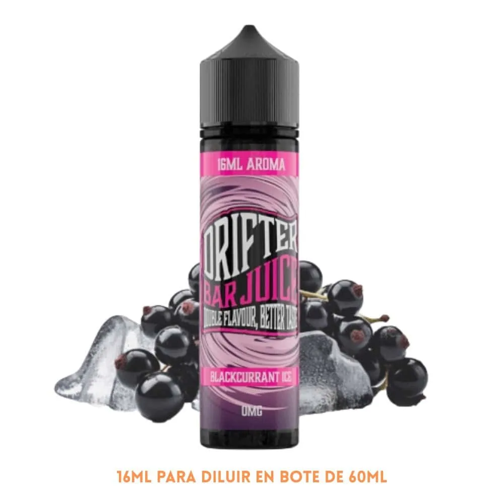 [A16-462-10746] Aroma Drifter Bar Blackcurrant Ice Longfill 16/60ml