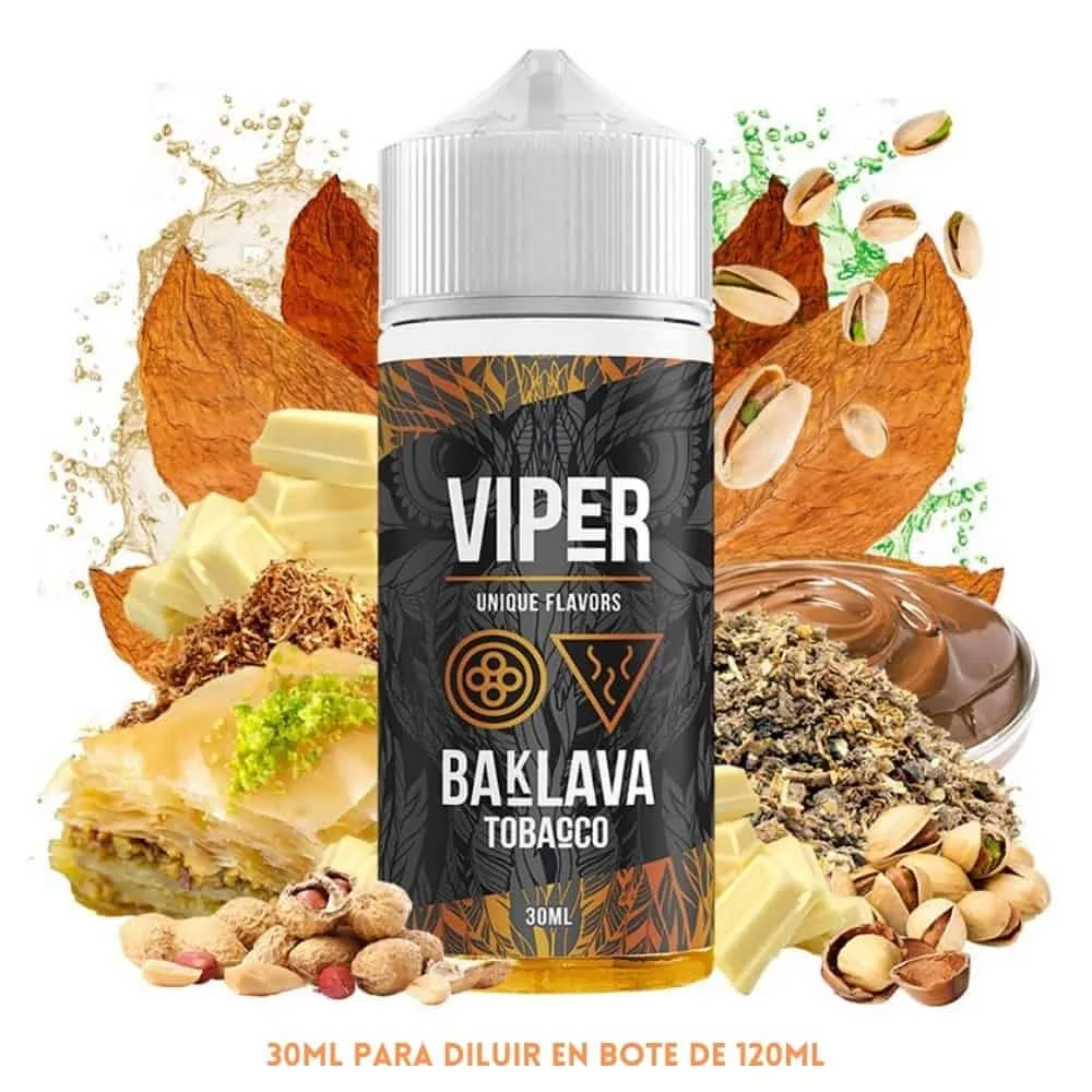 [A30-368-10763] Aroma Viper Baklava Tobacco Longfill 30/120ml