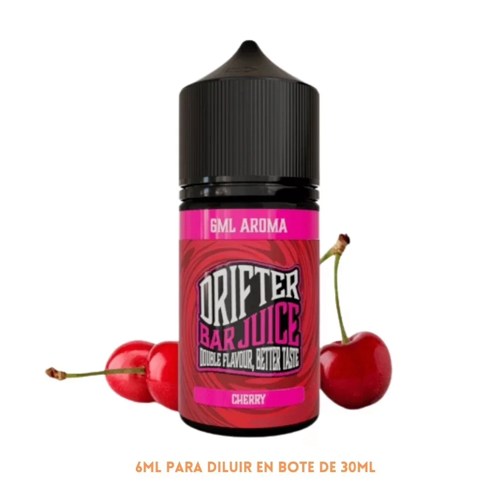 [A6-462-10777] Aroma Drifter Bar Cherry Longfill 6/30ml