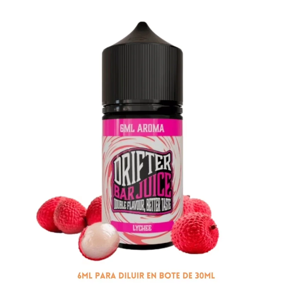 [A6-462-10778] Aroma Drifter Bar Lychee Longfill 6/30ml