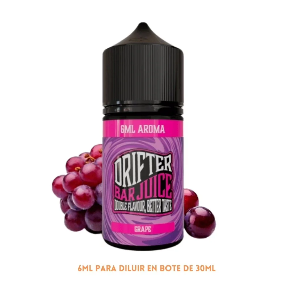 [A6-462-10782] Aroma Drifter Bar Grape Longfill 6/30ml