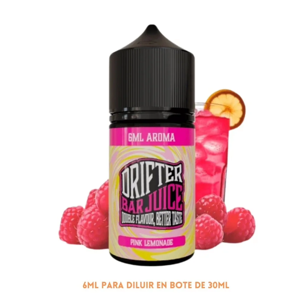 [A6-462-10791] Aroma Drifter Bar Pink Lemonade Longfill 6/30ml