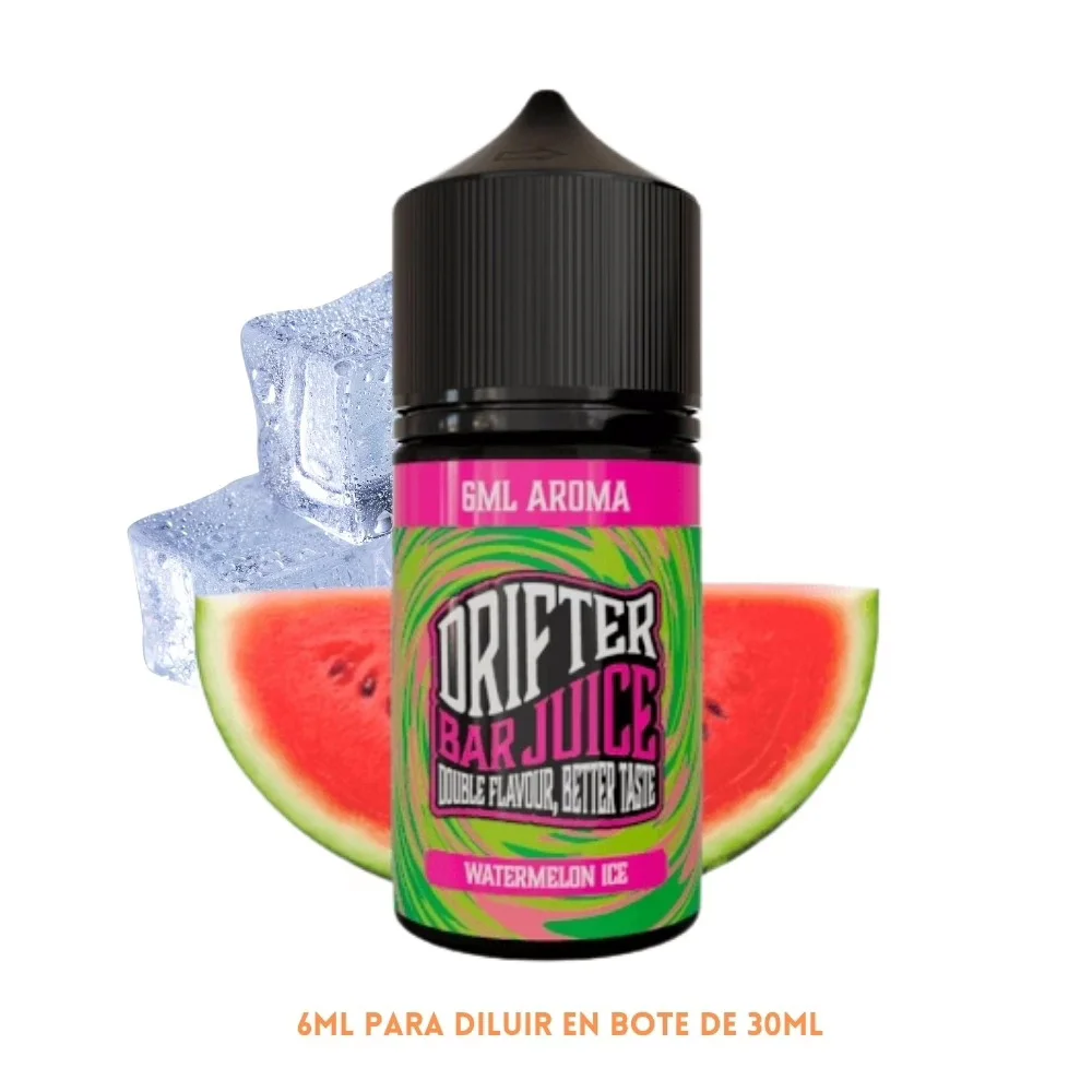 [A6-462-10801] Aroma Drifter Bar Watermelon Ice Longfill 6/30ml