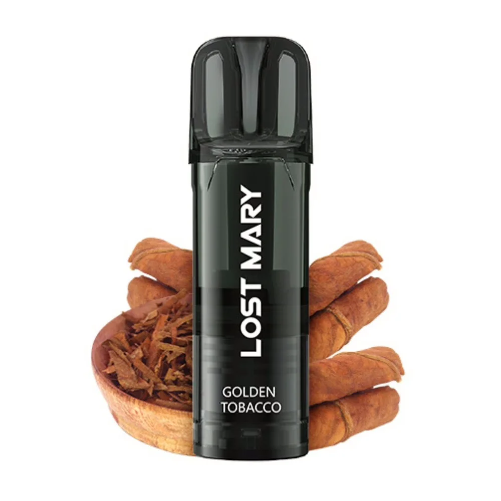 [C-403-10809] Lost Mary Tappo PRO Cápsula Golden Tobacco 20mg (x1)