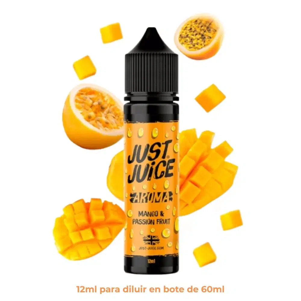 [A12-203-10836] Aroma Just Juice Mango Passion Longfill 12/60ml