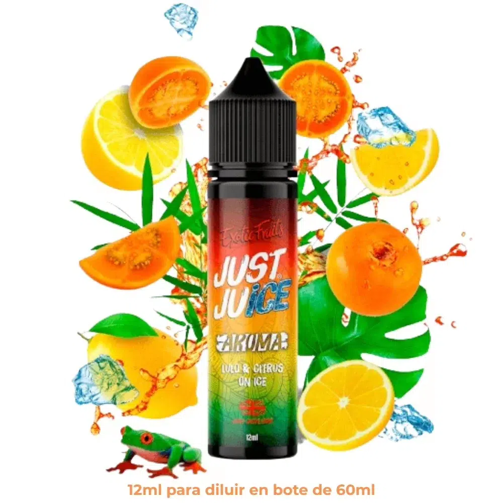 [A12-203-10845] Aroma Just Juice Lulo And Citrus On Ice Longfill 12/60ml
