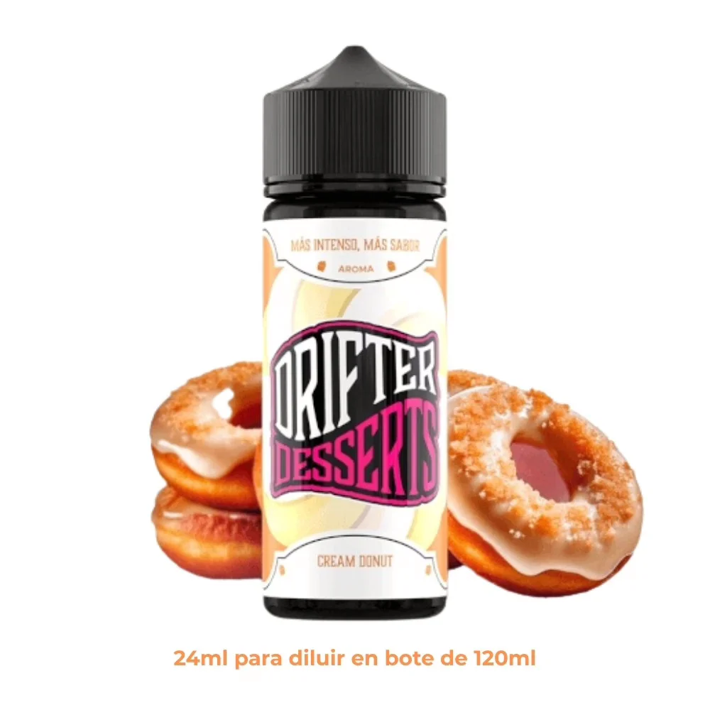 [A24-462-10890] Aroma Drifter Bar Cream Donut Longfill 24/120ml