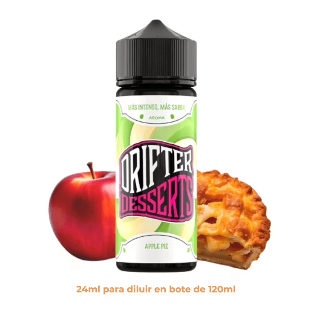 [A24-462-10894] Aroma Drifter Bar Apple Pie Longfill 24/120ml