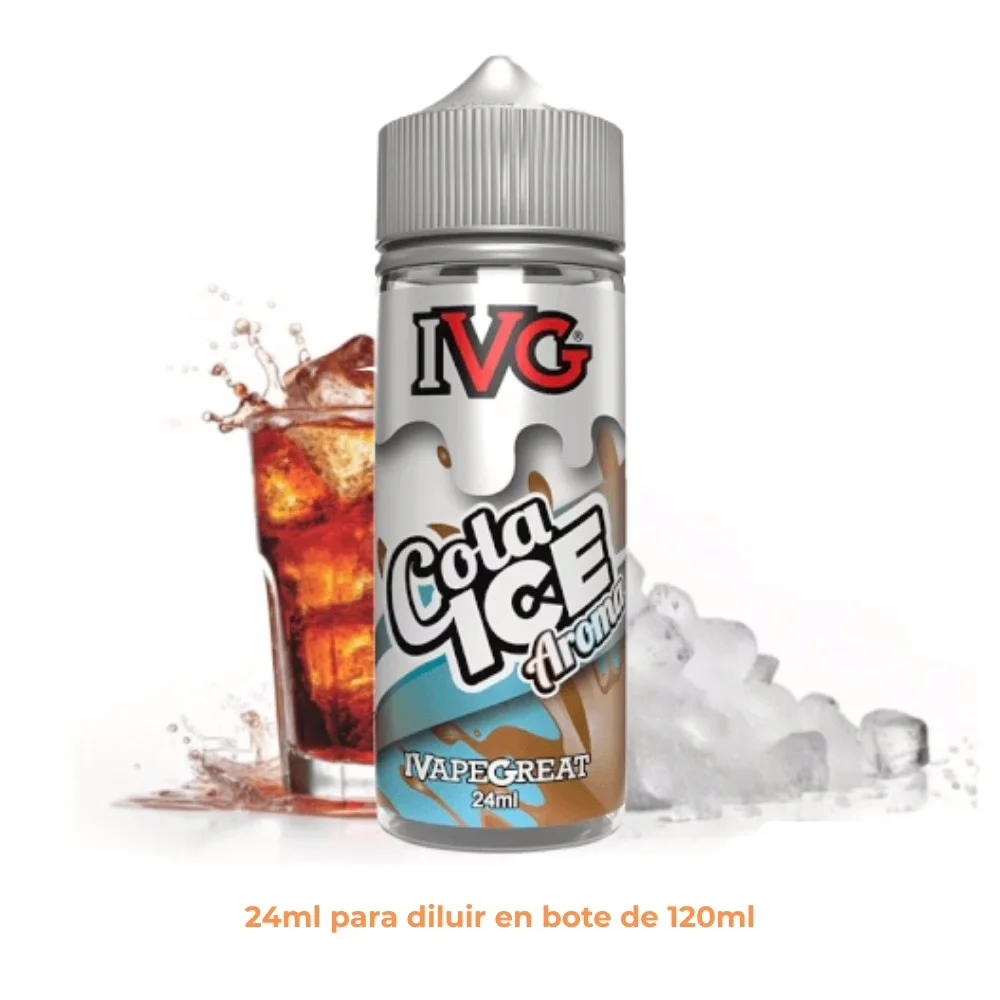 [A24-55-10926] Aroma IVG Cola Ice Longfill 24/120ml