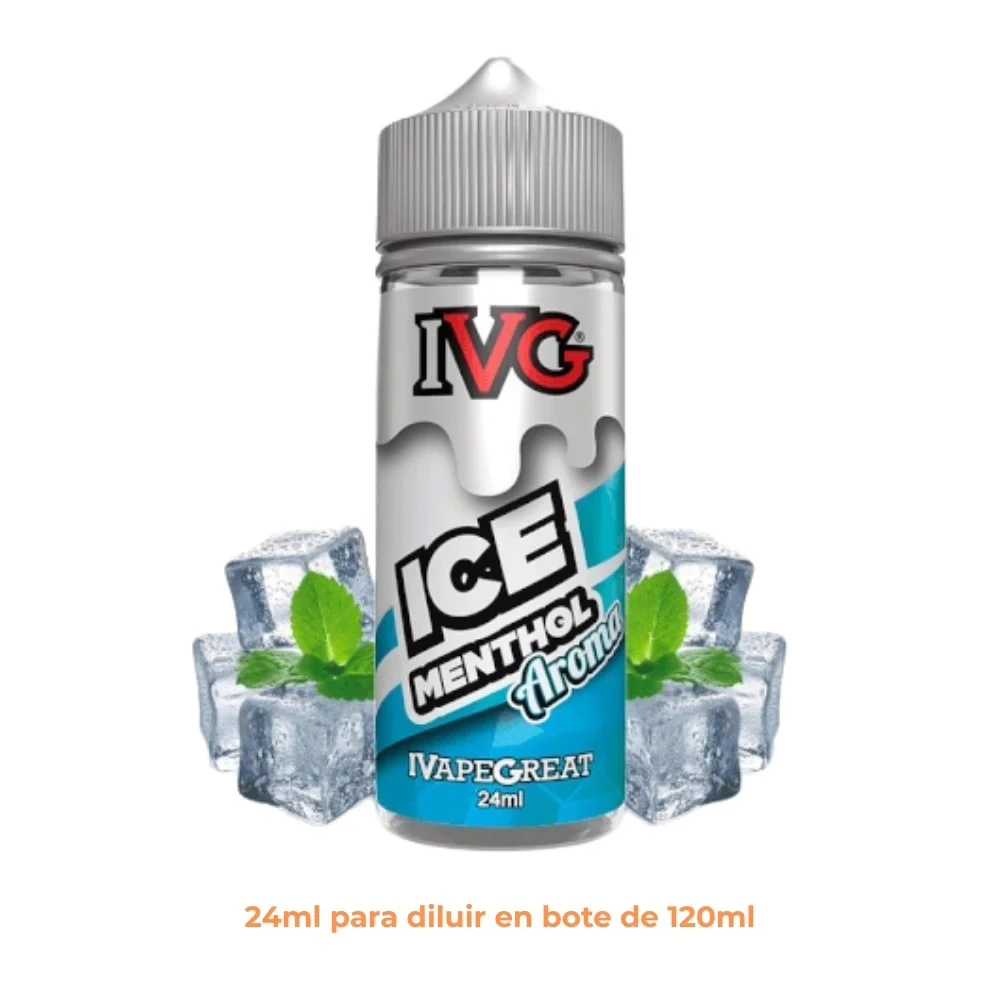 [A24-55-10930] Aroma IVG Ice Menthol Longfill 24/120ml