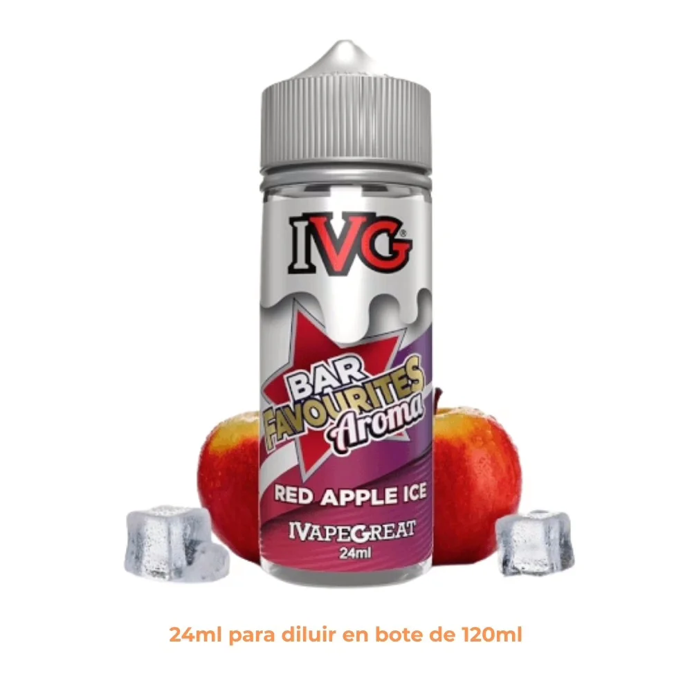 [A24-55-10931] Aroma IVG Red Apple Ice Longfill 24/120ml