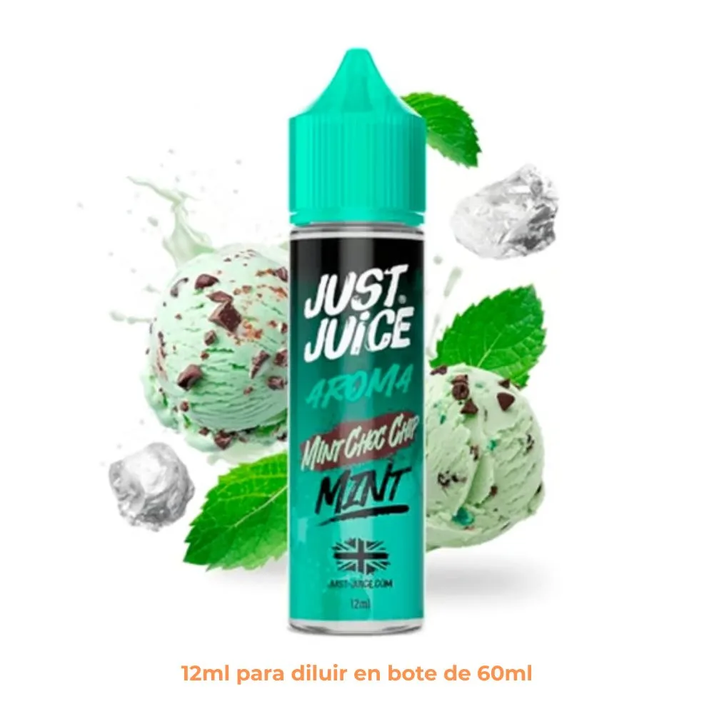 [A12-203-305501] Aroma Just Juice Mint Choco Chip Longfill 12/60ml