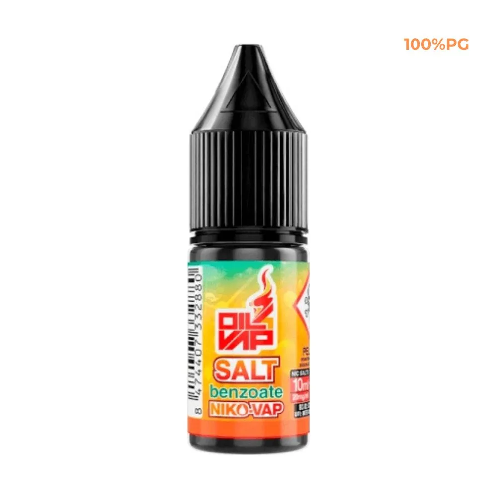 [NIC-67-309658] Oil4Vap Nico Vap Benzoato 100%PG 10ml 20mg