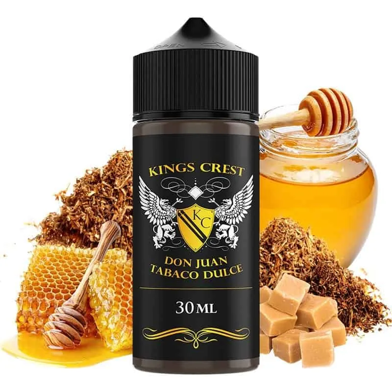 [A30-41-310569] Aroma Kings Crest Don Juan Tabaco Dulce Longfill 30/120ml