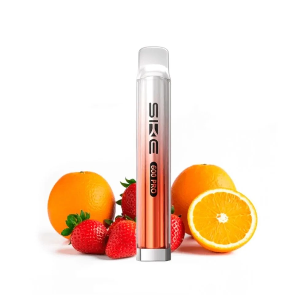 [P.D-465-312655] Ske Crystal 600 Pro Strawberry Orange Kit 20mg