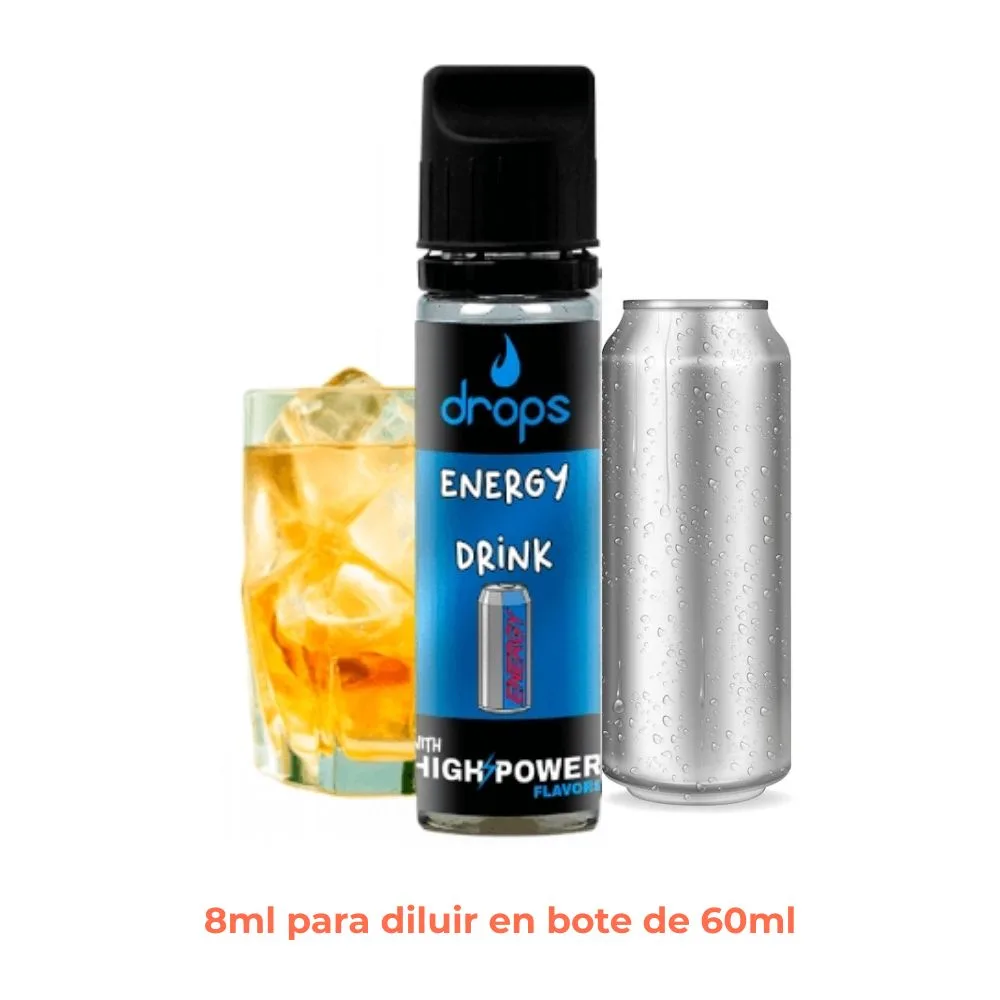 [A8-35-313281] Aroma Drops Bar Energy Drink Longfill 8/60ml