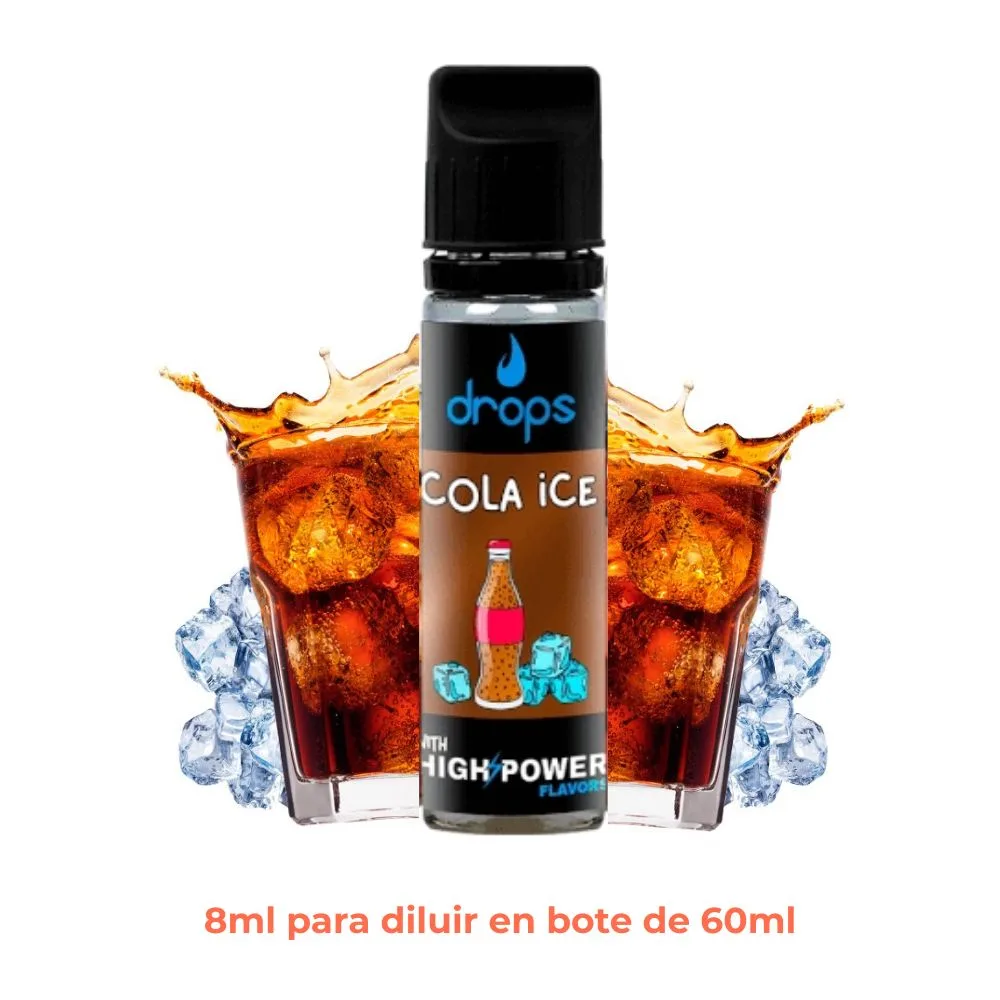 [A8-35-313283] Aroma Drops Bar Cola Ice Longfill 8/60ml