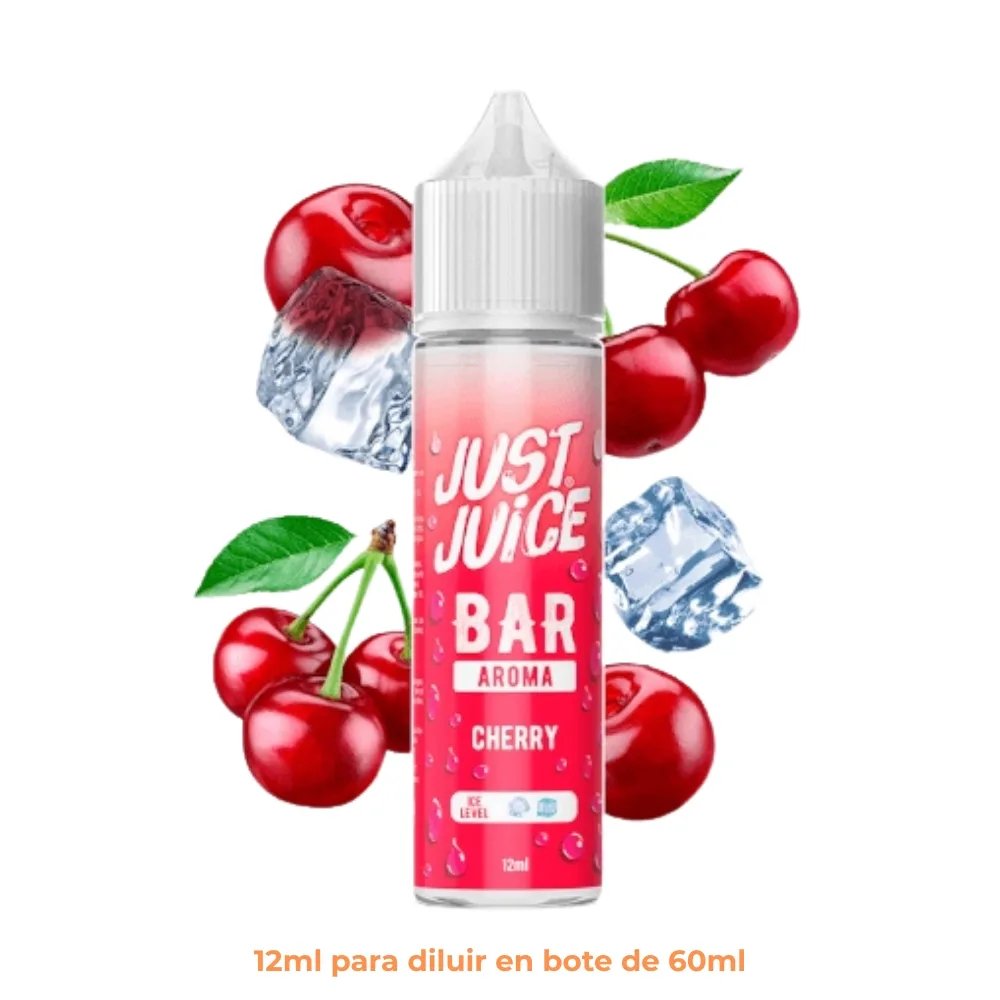 [A12-203-10858] Aroma Just Juice Bar Cherry Longfill 12/60ml
