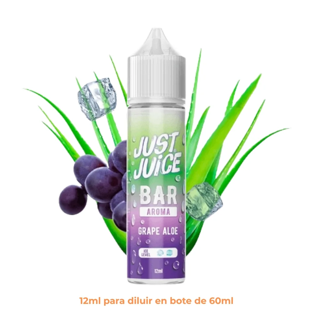 [A12-203-10862] Aroma Just Juice Bar Grape Aloe Longfill 12/60ml