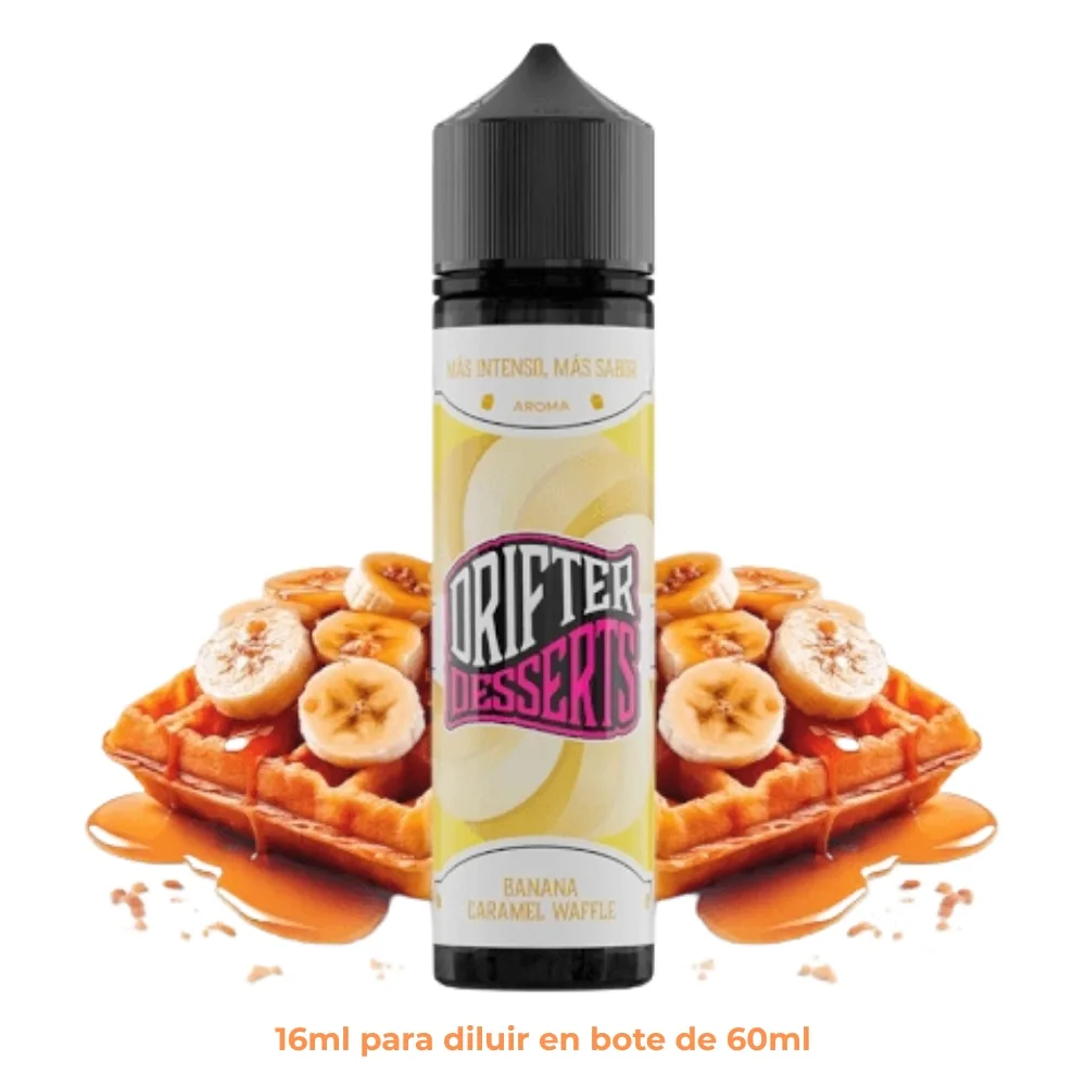 [A16-462-10903] Aroma Drifter Bar Banana Caramel Waffle Longfill 16/60ml