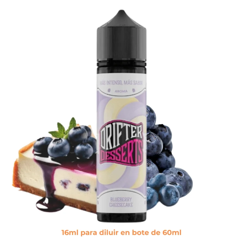 [A16-462-10900] Aroma Drifter Bar Blueberry Cheesecake Longfill 16/60ml