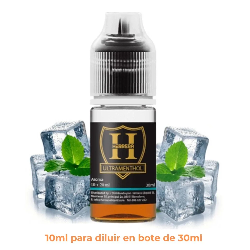 [A10-93-315811] Aroma Herrera Ultramenthol Longfill 10/30ml