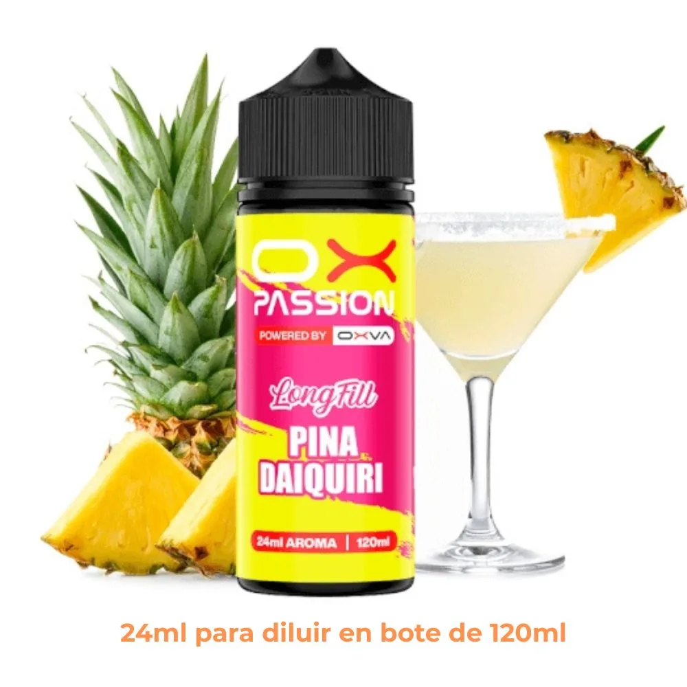 [A24-430-316635] Aroma Ox Passion Pineapple Daiquiri Longfill 24/120ml