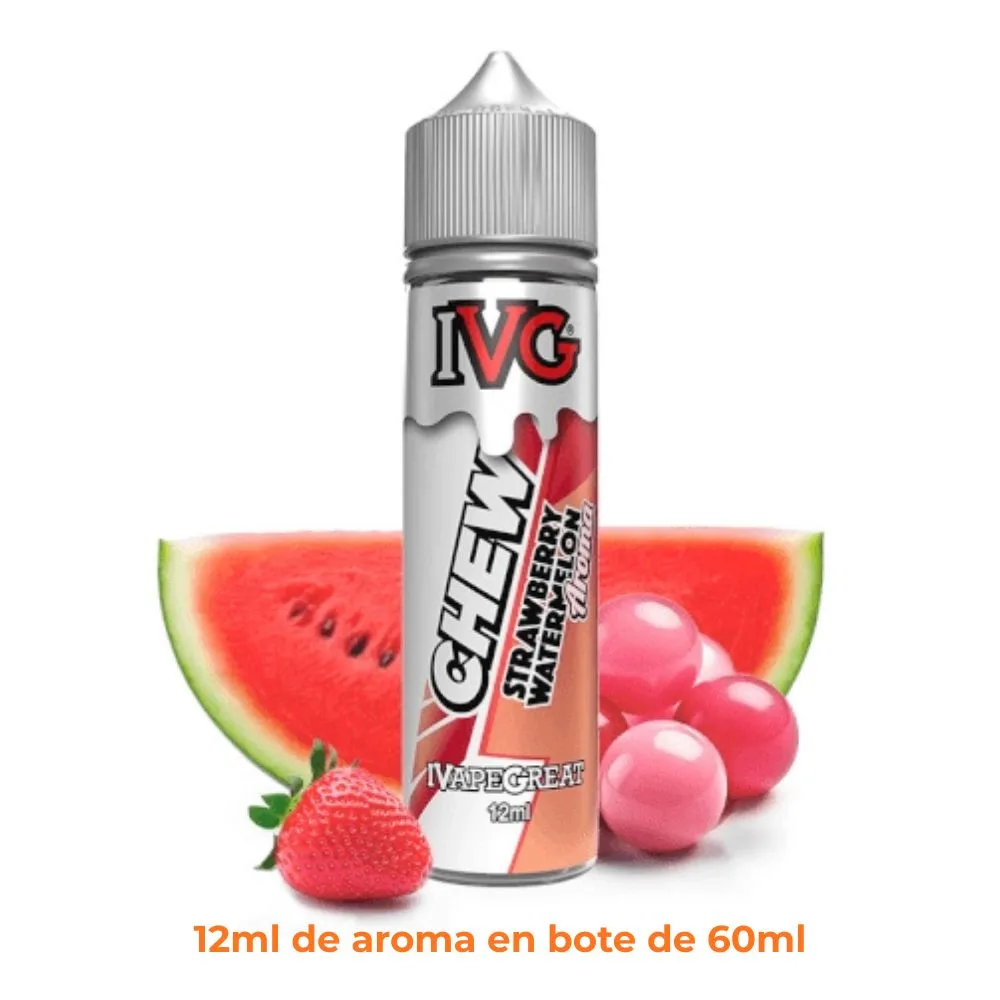 [A12-55-316802] Aroma IVG Strawberry Watermelon Longfill 12/60ml