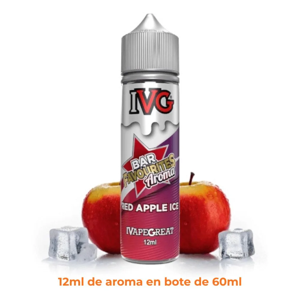 [A12-55-316820] Aroma IVG Red Apple Ice Longfill 12/60ml