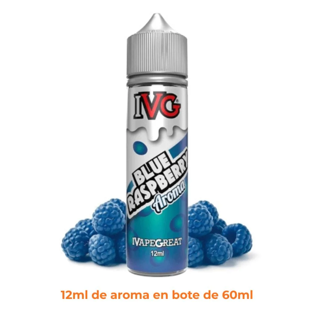 [A12-55-316823] Aroma IVG Blue Raspberry Longfill 12/60ml