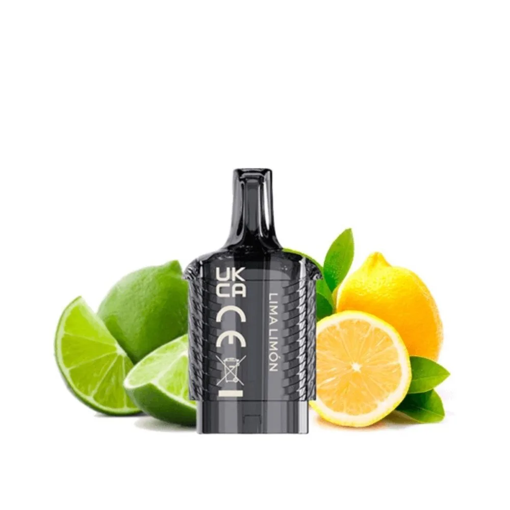 [C-499-322030] Cartucho Vozol Vista Plug 2+10ml Lemon Lime 20mg