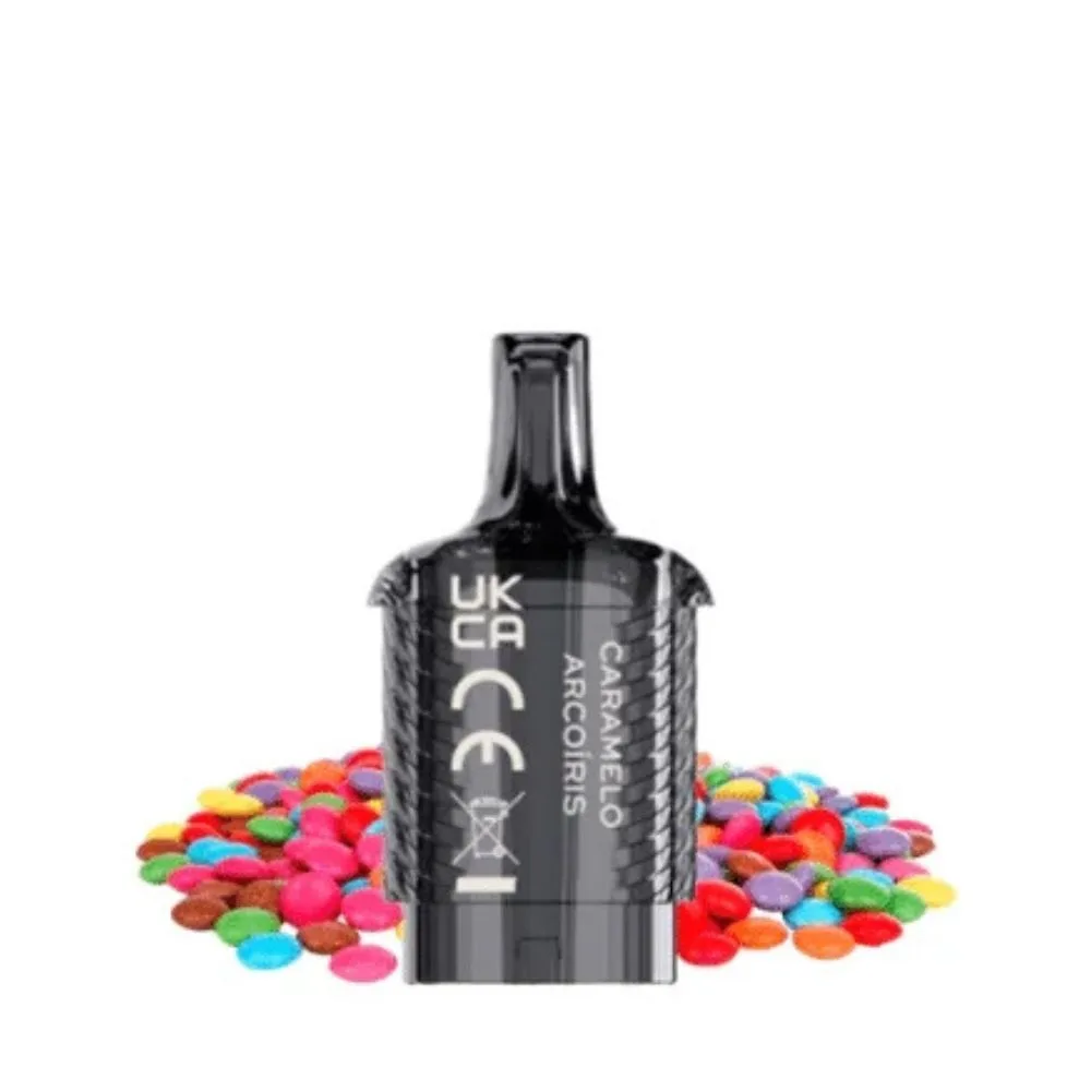 [C-499-322042] Cartucho Vozol Vista Plug 2+10ml Rainbow Candy 20mg