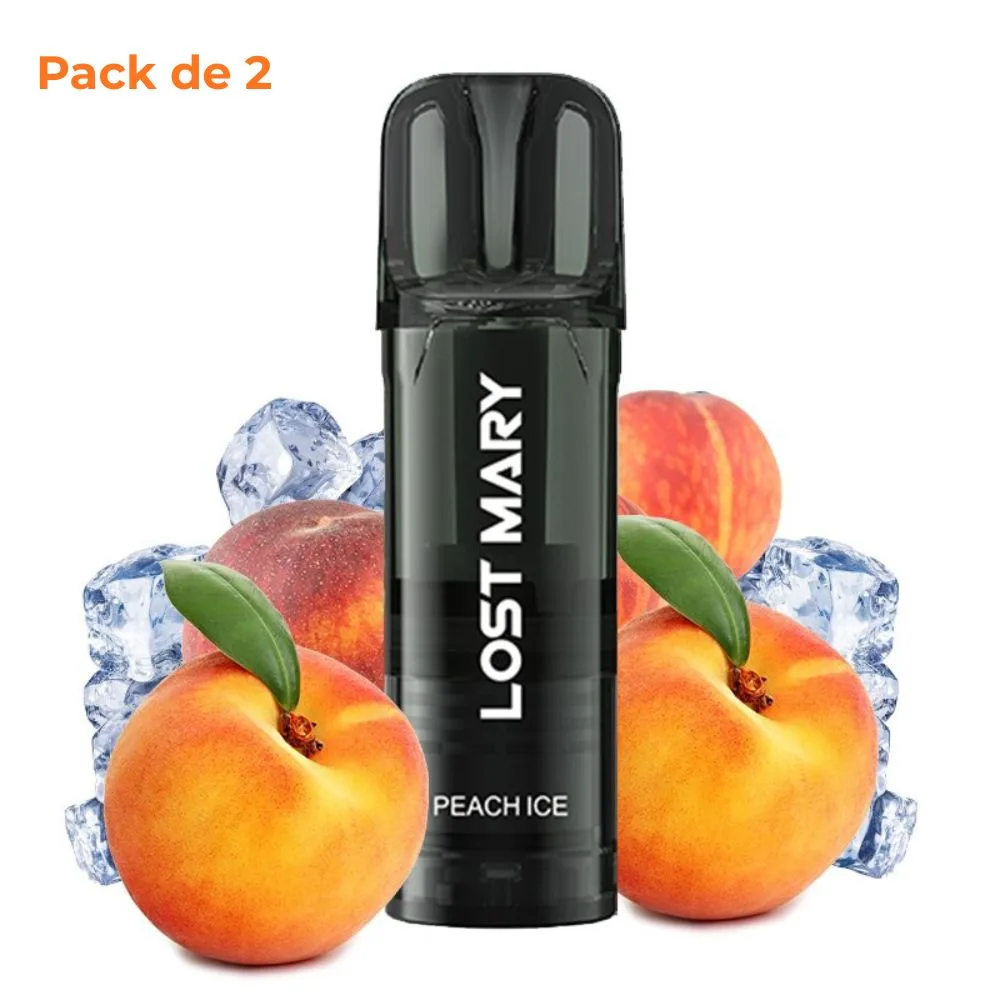 [C-403-321499] Lost Mary Tappo Pro x2 Cápsulas Peach Ice 20mg