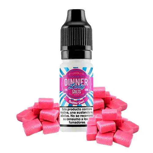 [SAL-38-2647-10mg] Dinner Lady Salt Bubblegum 10ml (10MG)