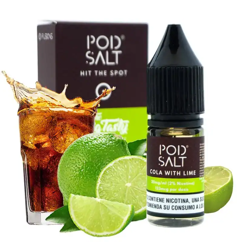 [SAL-308-3035-20MG] Pod Salt Cola With Lime 10ml (20MG)