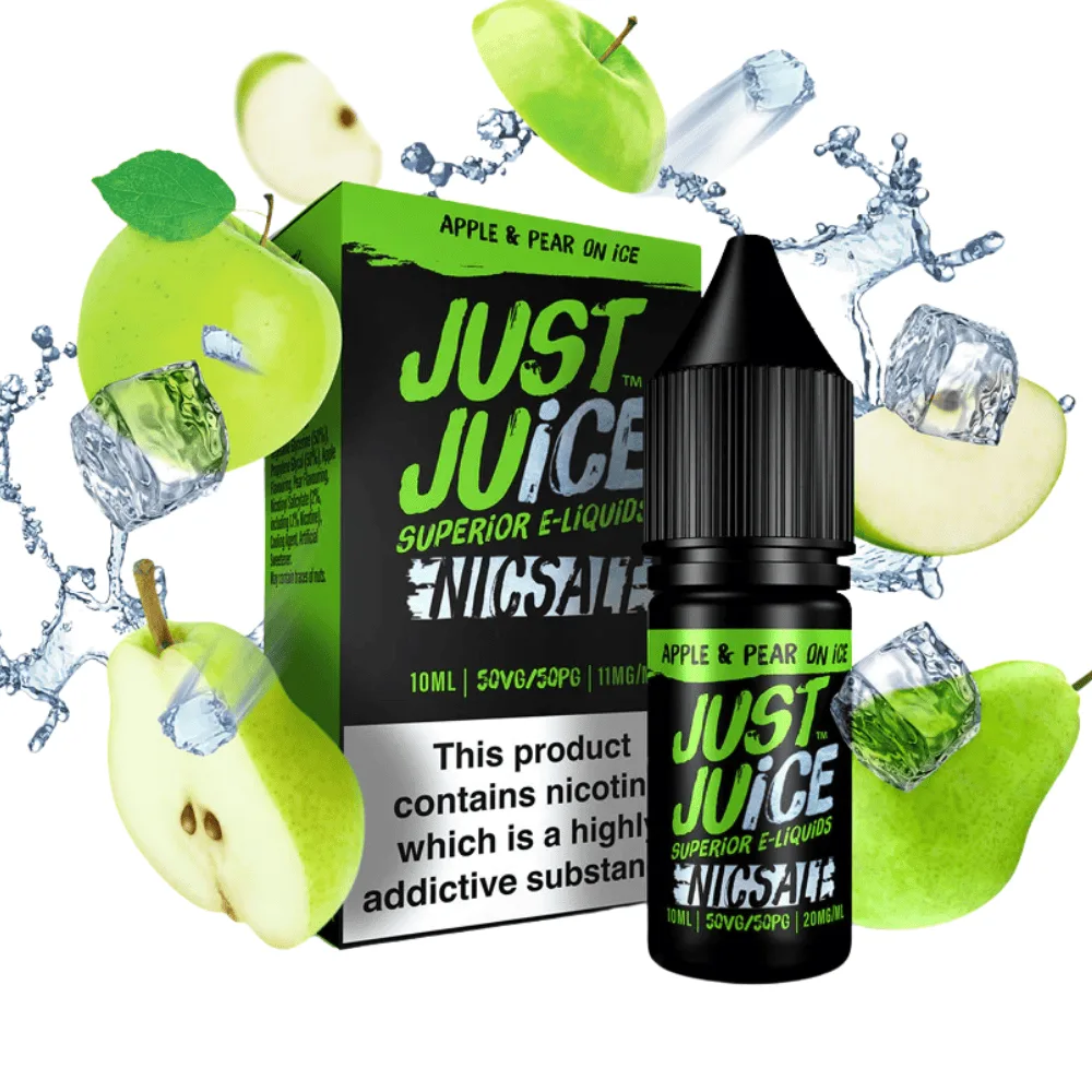 [SAL-203-3681-20MG] Just Juice Sales Apple & Pear on Ice 10ml (20MG)