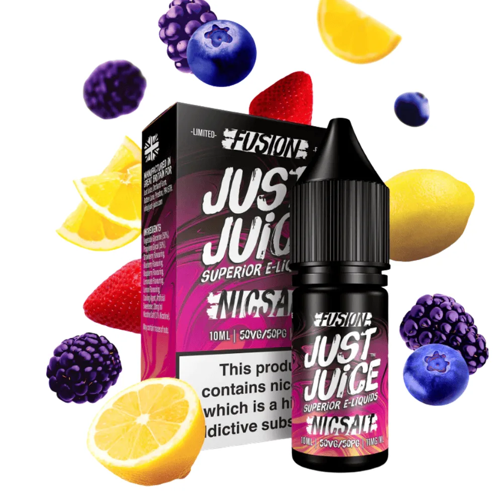 [SAL-203-3683-20MG] Just Juice Sales Fusion Berry Burst Lemonade 10ml (20MG)