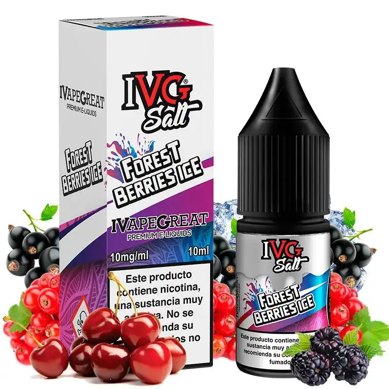 [SAL-55-4049-10mg] IVG Salt Forest Berries Ice 10ml (10MG)