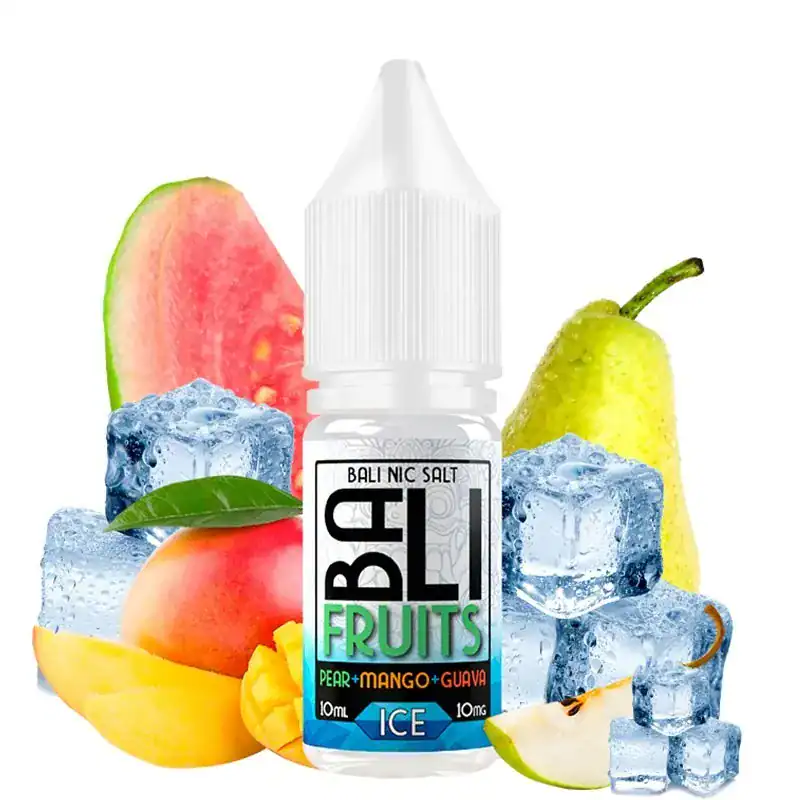 [SAL-292-4262-10MG] Bali Fruits Salts Pear Mango Guava Ice 10ml (10MG)