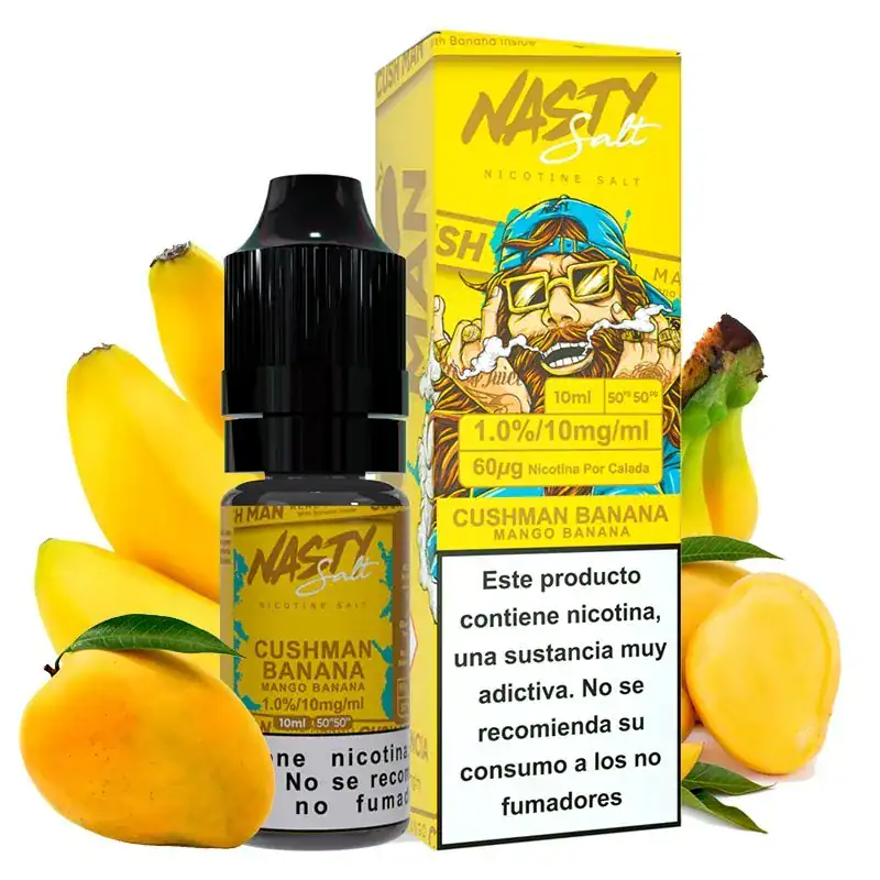 [SAL-29-4287-10MG] Nasty Salt Cush man Banana 10ml (10MG)