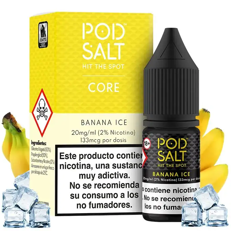 [SAL-308-5774-20MG] Pod Salt Banana Ice 10ml (20MG)
