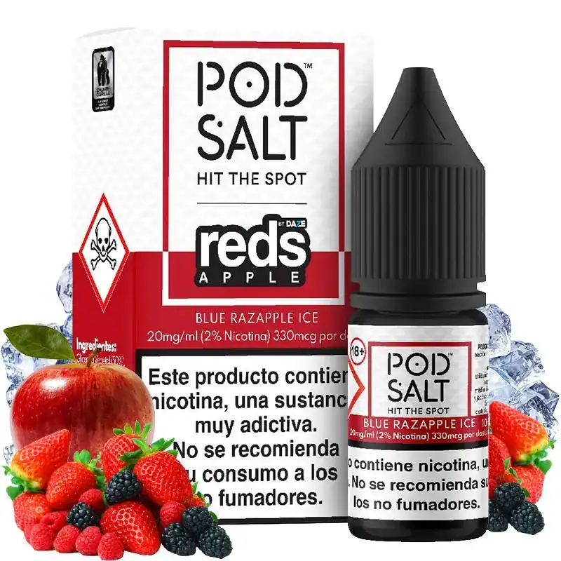 [SAL-308-5780-20MG] Pod Salt Blue Razapple Ice 10ml (20MG)