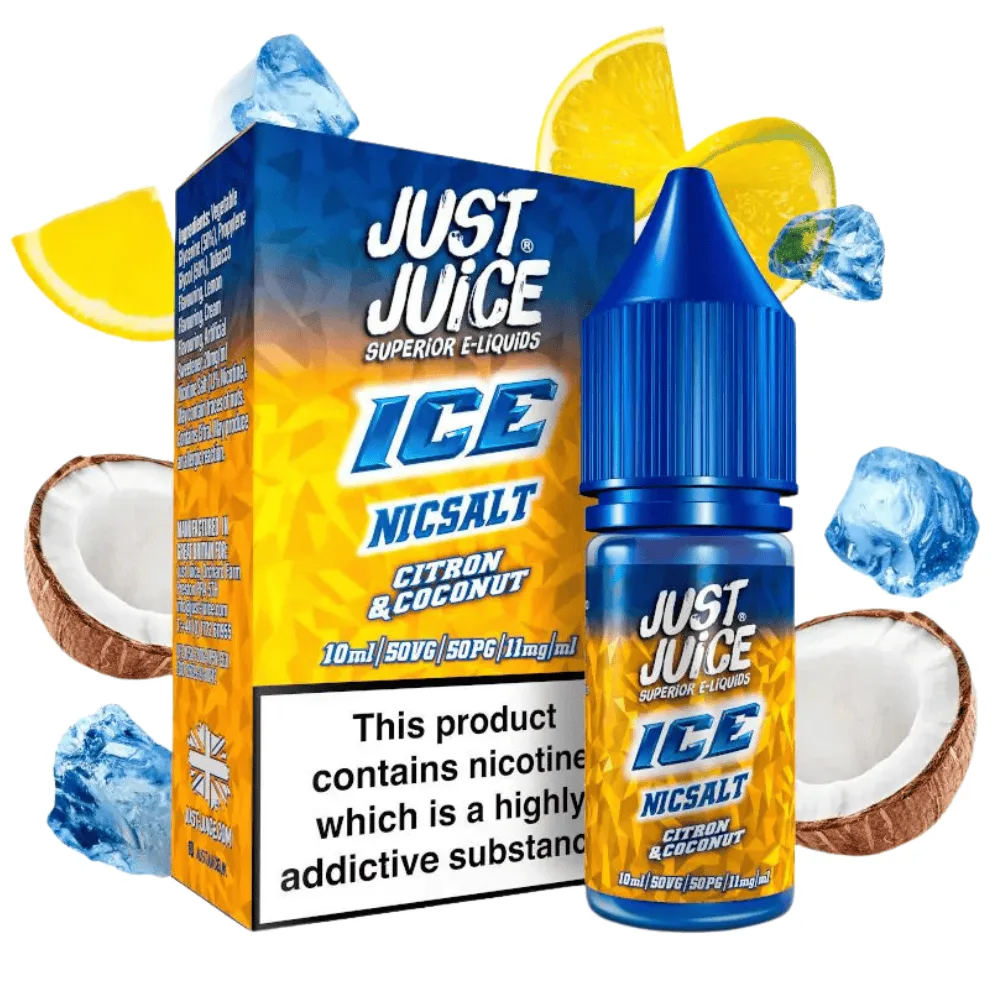 [SAL-203-6217-20MG] Just Juice Sales Citron Coconut on Ice 10ml (20MG)