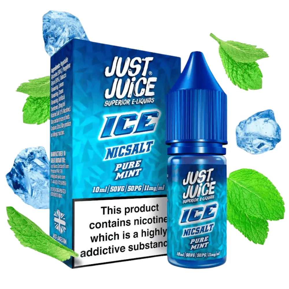 [SAL-203-6220-20MG] Just Juice Sales Pure Mint on Ice 10ml (20MG)