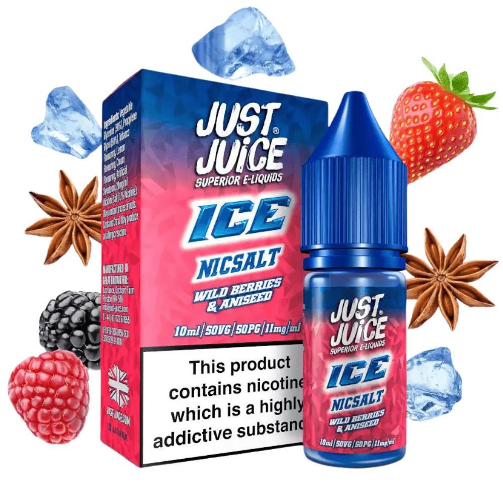 [SAL-203-6221-20MG] Just Juice Sales Wild Berries Aniseed on Ice 10ml (20MG)
