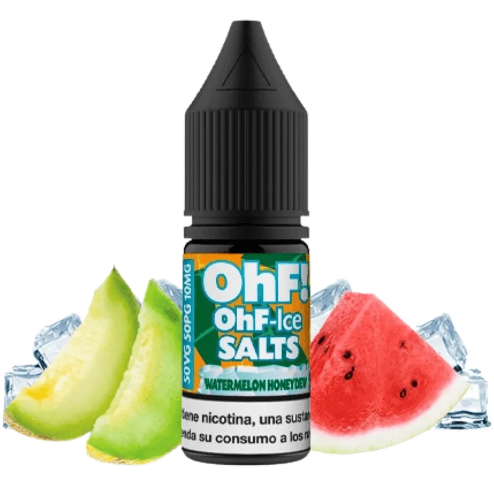 [SAL-375-6243-10MG] OHF Salts Watermelon Honeydew Ice 10ml (10MG)