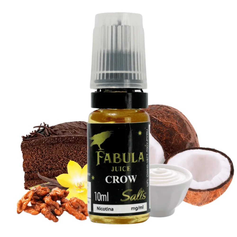 [SAL-35-6549-20MG] Drops Fabula Crow 10ml (CHOCOLATE)